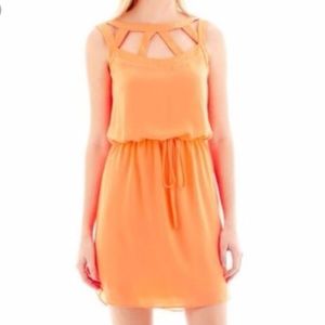 Orange Summer Dress